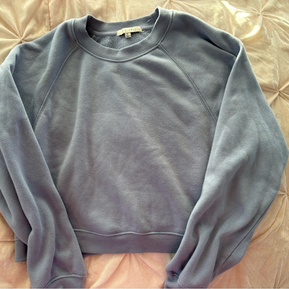 Z Supply Blue Sweatshirt